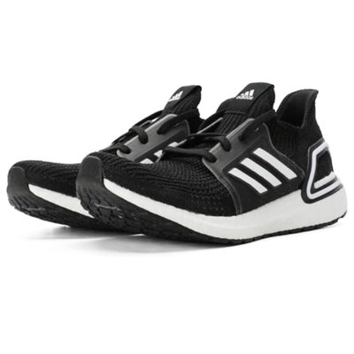 【AYW】ADIDAS ULTRABOOST 19 U 黑白 編織 避震 輕量 舒適透氣 休閒鞋 運動鞋 慢跑鞋 跑步鞋