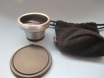 SONY 廣角鏡頭 ( VCL-0637 S ) 0.6倍 ~適37mm攝影機廣角鏡0.6X 日本製