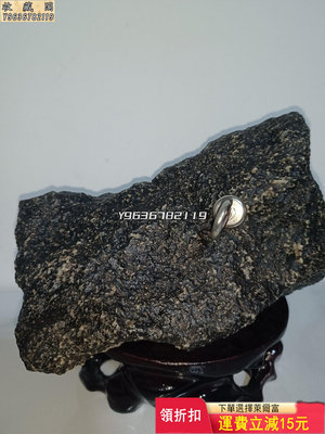 球粒隕石  橄欖隕石 奇石擺件 天然雅石 原石【收藏閣】1718