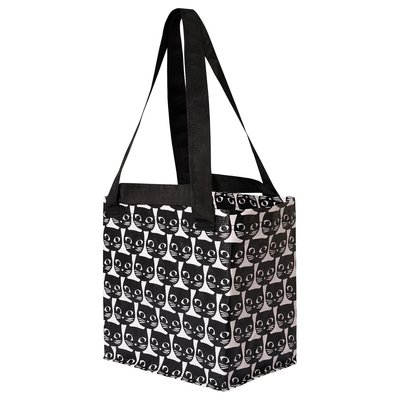 ＊日式雜貨館＊日本 宜家 IKEA 限定 環保購物袋 黑貓購物袋 幾何圖形購物袋 簡約條紋購物袋 購物袋 收納袋 (S)