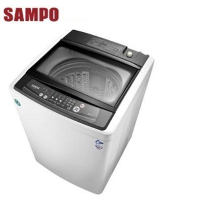 SAMPO聲寶 11公斤 單槽定頻全自動洗衣機ES-H11F W1 白色 / 不銹鋼抗菌內槽