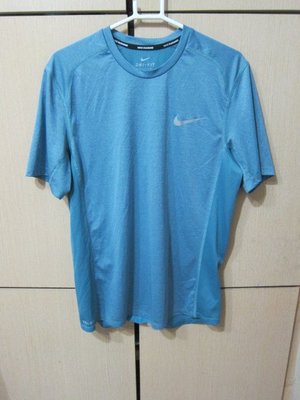 衣市藍~NIKE Running DRI-FIT 短袖排汗運動T恤 (L/G/G~175/92A~) (221006)