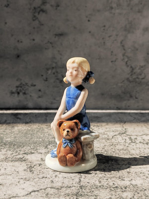 【Vintage中古】丹麥皇家哥本哈根2000年限定瓷偶擺件