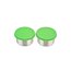 【可美】預購~美國LunchBots《食品級不鏽鋼密封醬料罐，一組兩個2.5 oz dips》彩色矽膠蓋