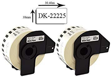 38mmx30.5米 DK22225 Brother連續標籤紙 38mmx30.5M 20卷(含運未稅)