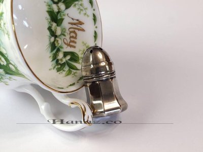 銀囍西洋古董趣藏～西洋古董/英國製純銀胡椒罐/迷你精緻小物,品味人生
