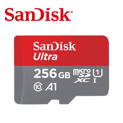 ☆偉斯科技☆SanDisk Ultra 256GB microSDXC UHS-I A1 U1 記憶卡