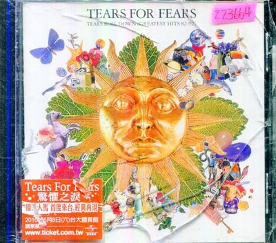 *還有唱片行三館* TEAR FOR FEARS / TEARS ROLL DOWN 全新 ZZ3664(殼破、需競標)