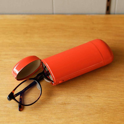 日本HIGHTIDE金屬眼鏡盒太陽鏡防壓抗壓日系復古眼鏡盒