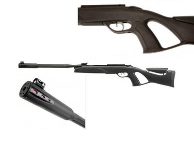 西班牙名槍GAMO ELITE FUSION 巫毒 5.5mm 下折式空氣槍 可用喇叭型鉛彈 或圓球型彈，雙內包覆式消音