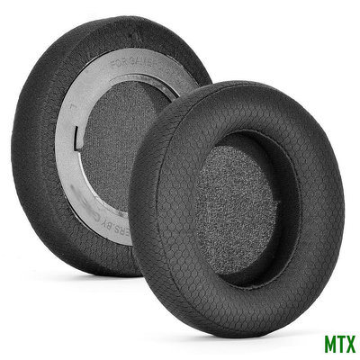MTX旗艦店透氣網布耳罩適用於 Razer Kraken Pro V2 游戲耳機罩 雷蛇電競耳機套 橢圓形帶卡扣 簡易安裝 一