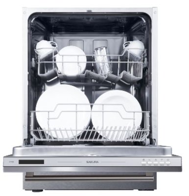 櫻花牌 E7782 全嵌式 洗碗機 7段洗程 / 不鏽鋼內層 /環保無毒碗籃 來電享優惠