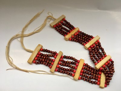 賽德克巴萊 真實 電影道具 女生 泰雅族 賽德克族 原住民 民俗風 傳統服飾配件 串珠 頸鍊 項鍊
