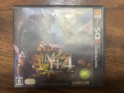超低價拚了土城可面交現貨任天堂3DS 魔物獵人 4 日文版日機專用3DS~日版