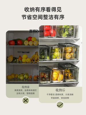 新品川島屋冰箱收納盒保鮮盒食品級冷凍專用雞蛋蔬菜水果收納整理神器