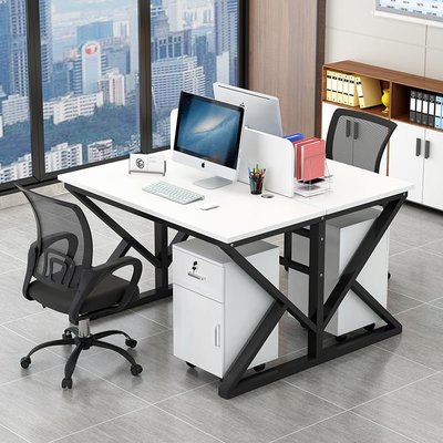 辦公桌椅組合職員辦公桌具屏風工作位桌椅員工電腦桌商業辦公家具