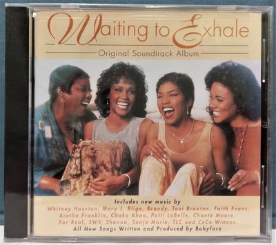 Whitney Houston 惠妮·休斯頓/Waiting to Exhale 等待夢醒時分 OST【全新未拆美版】