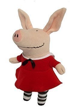 預購 英國超火紅繪本童書 Olivia 小豬奧莉薇限量款 可愛娃娃 玩偶 Plush Doll 28cm 生日禮 公仔