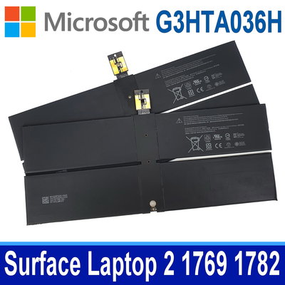 Microsoft 微軟 G3HTA036H 原廠電池DYNK01 Surface Laptop 2 1769 1782