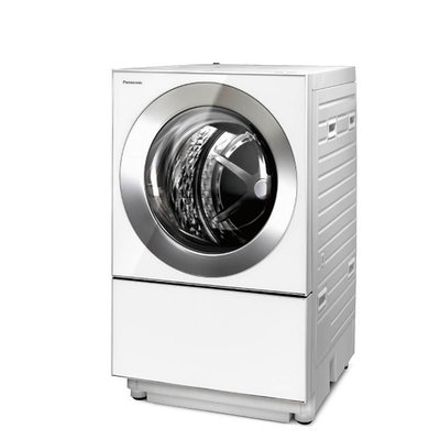 Panasonic國際 10.5KG 日本製滾筒式洗衣機(晶燦白) *NA-D106X3*