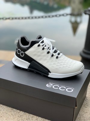ECCO愛步運動鞋男 2023新款Biom健步2.1越野系列跑鞋 白色39-44