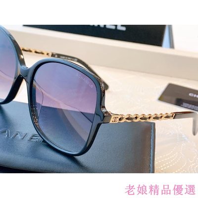Chanel【可刷卡分期】香奈兒-CH5210太陽眼鏡/香奈兒熱賣款/香奈兒小羊皮穿鏈/小香眼鏡/墨鏡