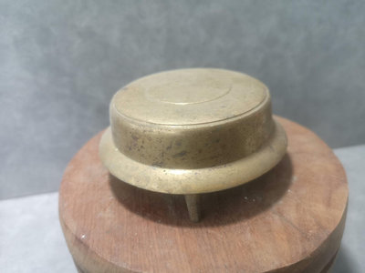 x日本回流銅器香爐底座擺件銅底座佛座老物件，圖片實拍，純銅，有