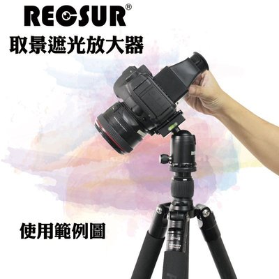 銳攝 RECSUR RS-1106 取景遮光放大鏡 3.2倍 ( LCD 螢幕 遮光罩 ) 可遮蔽強烈的太陽光 ☆☆