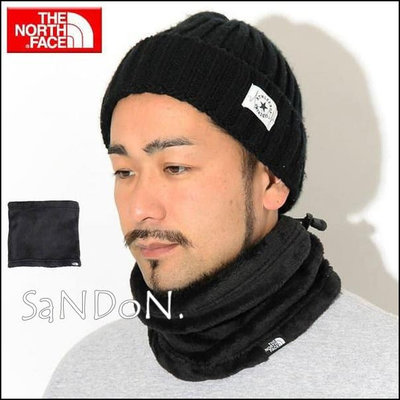 SaNDoN x『THE NORTH FACE』冬季限定發售 隨時斷貨 QQ毛保暖圍脖圍巾 231114