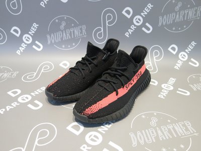 【Dou Partner】ADIDAS YEEZY BOOST 350 V2 黑紅 BY9612