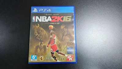 SONY PS4 二手遊戲片 NBA 2K16 麥可喬丹版 中文版