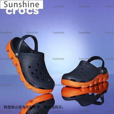 [Sunshine]Crocs洞洞鞋女鞋 卡駱馳秋季運動休閑鞋沙灘外穿平底男拖鞋|11991