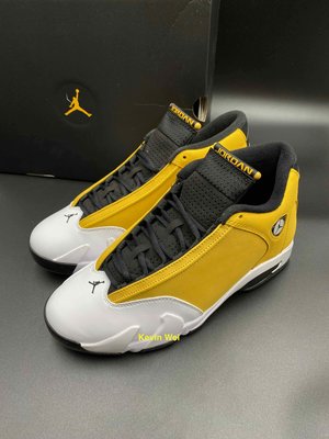 Air Jordan 14 Retro Light Ginger 黃白 487471-701 籃球鞋 US10
