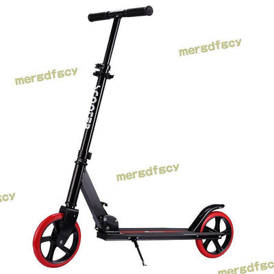 【公司貨】銷售加寬踏板兩輪學生滑板車鋁合金可摺疊踏板車成人代步車
