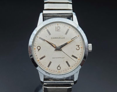 1962年 BULOVA CARAVELLE 大三針腕錶