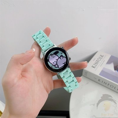 糖果色亞克力適用華為fit手錶帶watch2pro樹脂 46/42mm 小米color