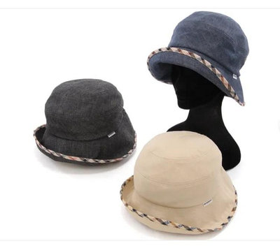 DAKS 遮陽帽 漁夫帽 帽子 抗UV 帽 -牛仔風格