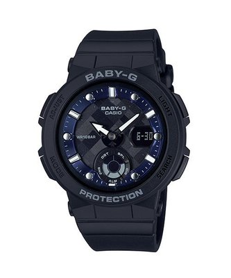 CASIO 手錶 BABY-G立體層次感BGA-250-1A 黑色 CASIO公司貨附發票