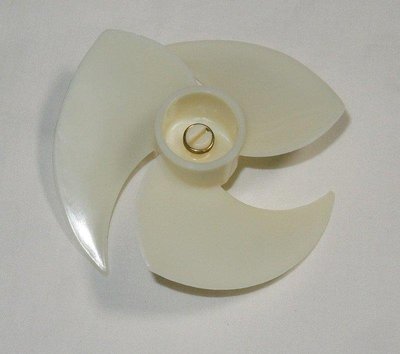 冰箱 螺旋風扇(小)逆轉直徑9.4公分 厚3.8公分 孔徑3mm
