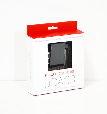 美國 NuForce μDAC3 耳機 擴大機 黑色 UDAC3 U-DAC3 全新 現貨