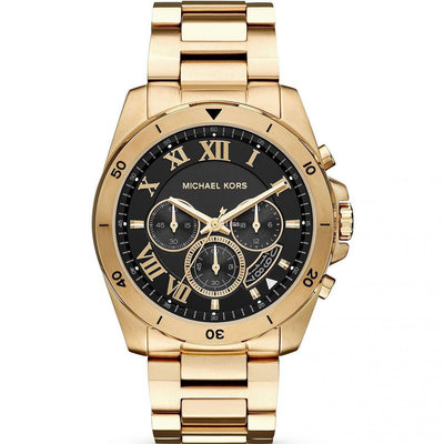 熱賣精選現貨促銷 美國代購Michael Kors MK8481 男錶 MK 不鏽鋼三眼計時手錶 流行腕錶  美國 明星同款