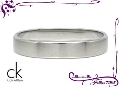 Calvin Klein CK # KJ0QMD0801手環316L中性-銀色(霧銀面)-附件齊＊24-WATCH_金昌