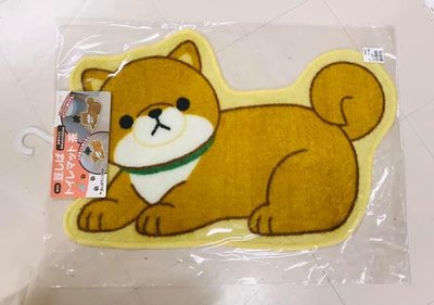 『 貓頭鷹 日本雜貨舖 』日本柴犬圖案造型腳踏墊