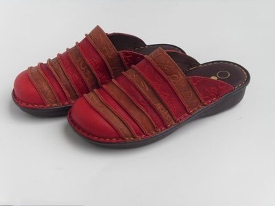 【老牛鞋網】純手工小牛皮製造 - 雙彩氣墊麵包鞋(張菲鞋款) → 網購特惠價