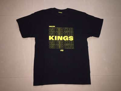 【RS】P.LEAGUE+ NEW TAIPEI CITY KINGS 新北國王隊 PLAYOFFS 季後賽 黑色 T恤