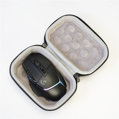 【收納包收納袋】適用羅技G502 X PLUS/LIGHTSPEED無有線滑鼠硬殼保護收納包袋套盒