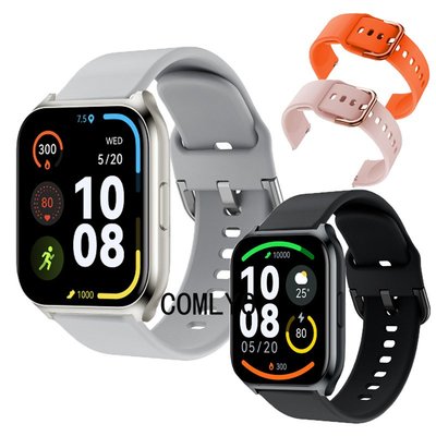 適用於 Haylou Smart Watch 2 Pro 錶帶 矽膠 智能手錶帶 運動柔軟舒適替換腕帶 男女生款
