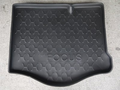 台灣製 周邊加高型 福特 05-12年 2代 FOCUS 5門 MK2 專用防水托盤 凹槽式 密合度高 防水材質 後廂墊