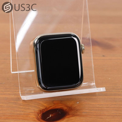 【US3C-板橋店】【一元起標】公司貨 Apple Watch 6 44mm GPS+LTE 金 不銹鋼 蘋果手錶 二手手錶 智慧手錶