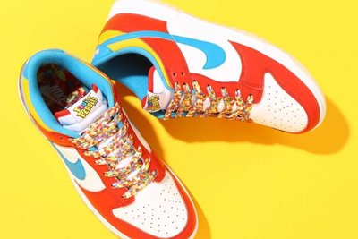 FRUiTY PEBBLES™ × Nike Dunk Low QS "Habanero Red